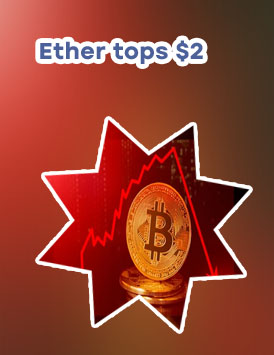 Bitcoin ether other drop more
